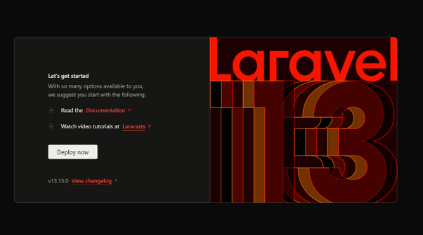 Picture3 - Tampilan awal Laravel