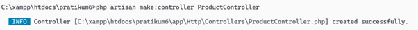 Membuat ProductController