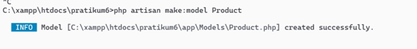Membuat model Product